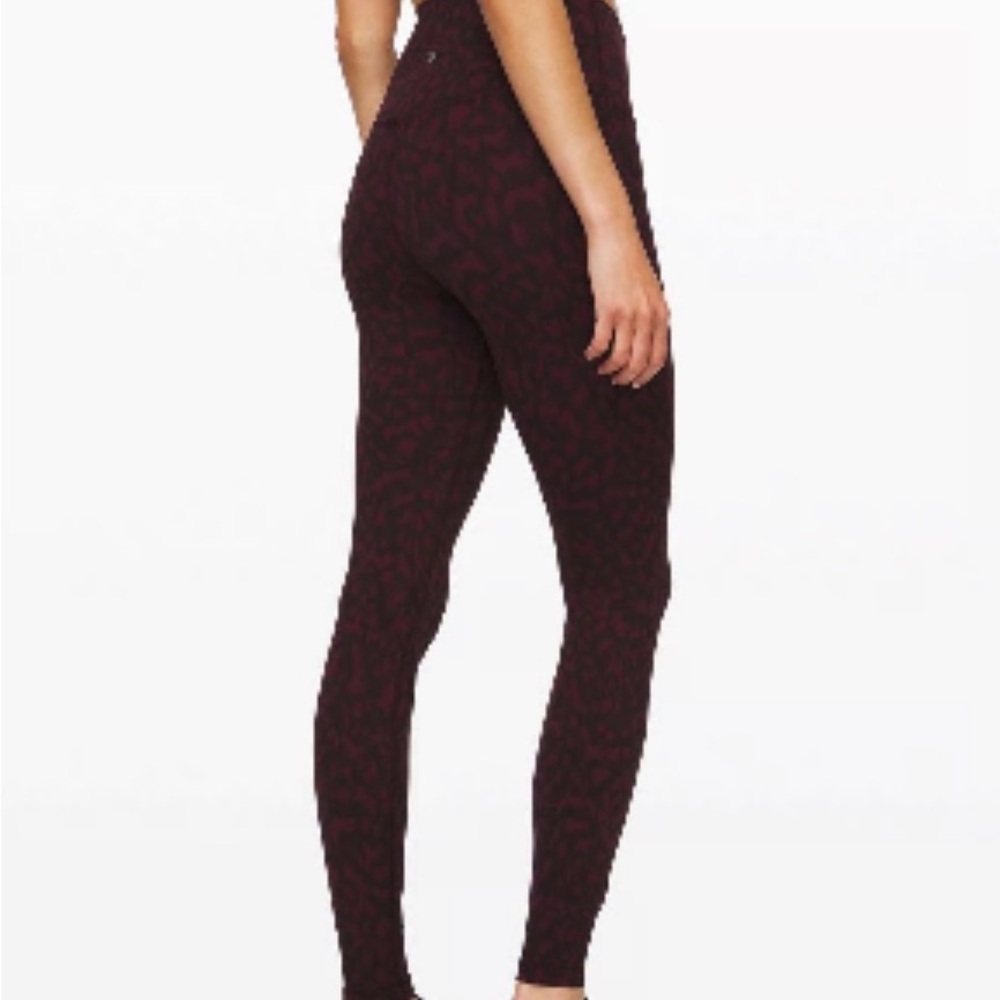 Lululemon Athletica Align Pant 28" Formation Camo Dark Adobe Multi